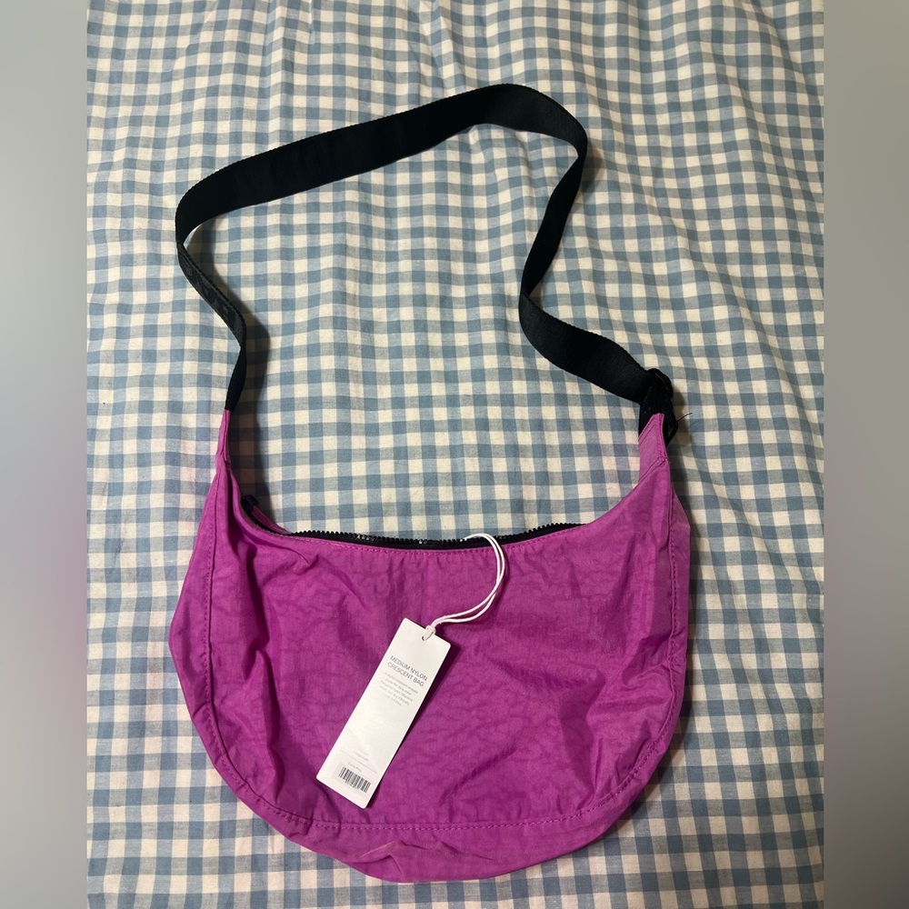 Baggu Crescent Bag in Extra Pink